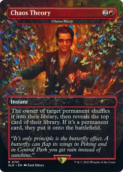 Chaos Theory ( Chaos Warp ) ~ Secret Lair [ NearMint ] [ Magic MTG ] - Image 2
