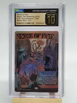 Magic the Gathering Secret Lair Foil Nexus of Fate CGC PRISTINE 10 - Image 3