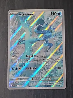 PokÃ©mon TCG Journey Together Articuno IR 161/159 English Full Art Card NM - Image 1