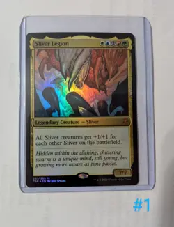 MTG English Sliver Legion NM Foil Time Spiral Remastered - Image 1