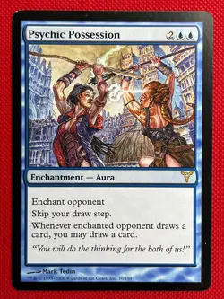 MTG 1X Psychic Possession X1 Dissension Magic - SP/NM - Image 1