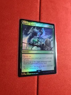 Rydia's Return - #198 - Uncommon - Foil - MTG: Final Fantasy - FIN - Image 2