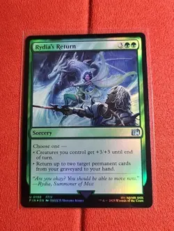 Rydia's Return - #198 - Uncommon - Foil - MTG: Final Fantasy - FIN - Image 5