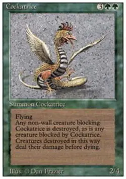 MTG Cockatrice Revised Edition Regular - Image 1