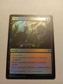 Sheoldreds Edict (FOIL) Magic the Gathering/MTG: NM/MINT - Image 2