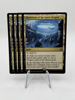 MTG Playset - Maelstrom of the Spirit Dragon #260 (x4) - Tarkir:Dragonstorm - NM - Image 1