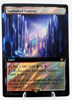 Sunbaked Canyon (Surge Foil) (Extended Art) #1110 Doctor Who Collectors Edition - Image 5