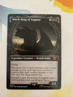MTG English Witch-king of Angmar (Showcase) NM Normal - Image 1