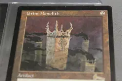 Grim Monolith Urza's Legacy Magic The Gathering Lightly played - Image 2