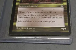 Magic The Gathering Stronghold Sliver Queen Heavily played - Image 3