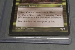 Magic The Gathering Stronghold Sliver Queen Heavily played - Image 8