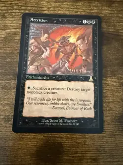 Mtg Attrition x1 Urzas Destiny Magic The Gathering FAST Shipping! - Image 1