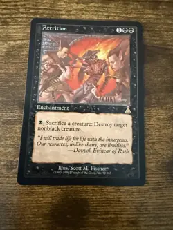 Mtg Attrition x1 Urzas Destiny Magic The Gathering FAST Shipping! - Image 3