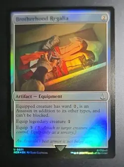 Brotherhood Regalia Universes Beyond: Assassin's Creed Foil - Image 1