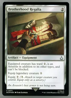 Brotherhood Regalia Universes Beyond: Assassin's Creed Foil - Image 2