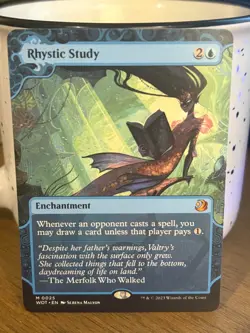 Rhystic Study Wilds of Eldraine: Enchanting Tales Regular - Image 2