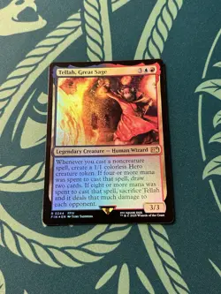 Tellah, Great Sage Foil Final Fantasy FIN MTG Magic The Gathering Pack Fresh - Image 3