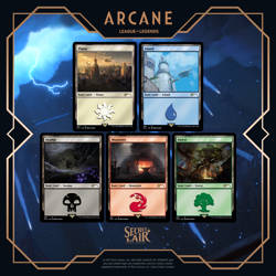 Arcane x Secret Lair MTG SEALED NON-FOIL, IN HAND READY TO SHIP, ships FAST - Image 2