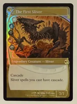 The First Sliver Foil Promo - Future Sight - Secret Lair MTG Magic the Gathering - Image 1