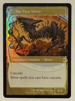 The First Sliver Foil Promo - Future Sight - Secret Lair MTG Magic the Gathering - Image 3