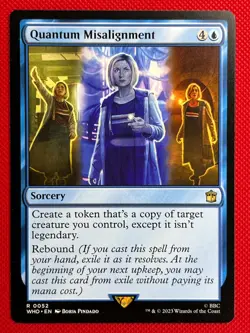 MTG 1X Quantum Misalignment X1 Universes Beyond: Doctor Who Magic - NM - Image 1
