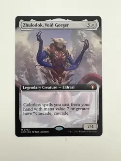 Zhulodok Void Gorger Borderless MTG Magic the Gathering Card NM Near Mint CMM - Image 1