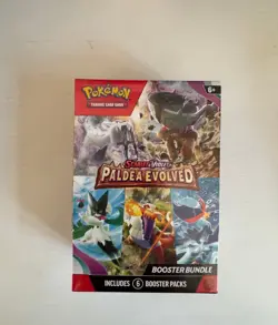 Pokemon TCG Paldea Evolved Booster Bundle SEALED - Image 1