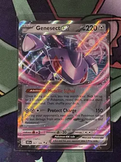 Genesect ex 067/086 Black Bolt Holo Pokemon PokÃ©mon English TCG Double Rare - Image 1