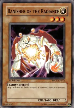 Banisher Of The Radiance - 1st Edition SDDE-EN016 - MP - YuGiOh - Image 1