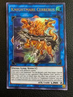 Knightmare Cerberus MP19-EN026 2019 Gold Sarcophagus Tin Mega Pack 1st Edition - Image 3