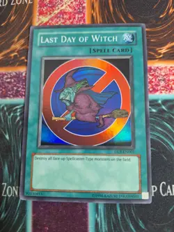 Yu-Gi-Oh! Last Day of Witch DL9-EN001 Super Rare Limited Near Mint - Image 5