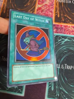 Yu-Gi-Oh! Last Day of Witch DL9-EN001 Super Rare Limited Near Mint - Image 6