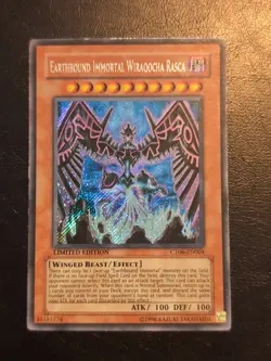 Yu-Gi-Oh! SECRET RARE HOLO EARTHBOUND IMMORTAL WIRAQOCHA RASCA CT06-EN004 LP - Image 1