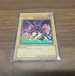 Yu-Gi-Oh! TCG Red-Eyes B. Dragon SDJ-001 Ultra Rare Unlimited Lightly Played - Image 1