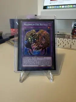 Yu-Gi-Oh Millennium-Eyes Restrict LDS1 Secret Rare - NM - Image 1