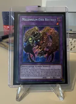 Yu-Gi-Oh Millennium-Eyes Restrict LDS1 Secret Rare - NM - Image 2