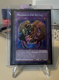Yu-Gi-Oh Millennium-Eyes Restrict LDS1 Secret Rare - NM - Image 4