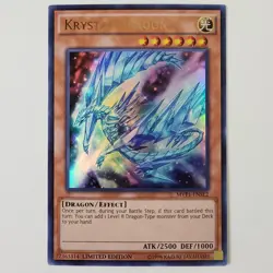 Krystal Dragon - MVP1-ENSV2 - Ultra Rare - LP+ - Limited - Yugioh - Image 3