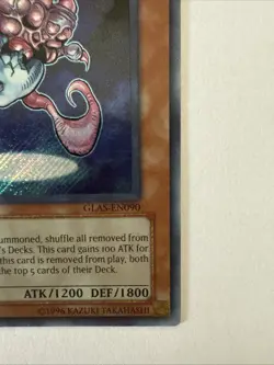 Yu-Gi-Oh Necroface GLAS-EN090 1st Edition Secret Rare NEAR MINT NM FAST SHIP - Image 17