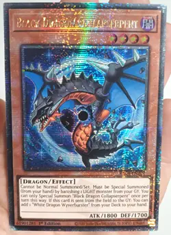 Black Dragon Collapserpent RA04-EN204 Quarter Century Secret Rare NM Yugioh TCG - Image 7