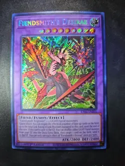 Fiendsmith's Desirae (Secret Rare) RA04-EN056 Quarter Century Stampede 1st Edition - Image 2