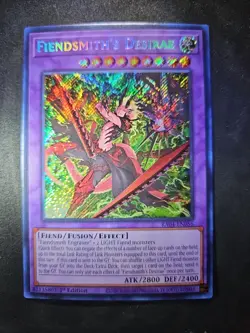 Fiendsmith's Desirae (Secret Rare) RA04-EN056 Quarter Century Stampede 1st Edition - Image 3