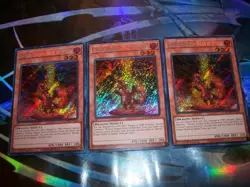 3x Burner, Dragon Ruler of Sparks 1st Edition Secret Rare BLMM-EN123 Yu-Gi-Oh! - Image 2