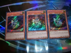 3x Lightning, Dragon Ruler of Drafts 1st Edition Secret Rare BLMM-EN124 Yu-Gi-Oh - Image 2