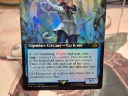 0443 Y'shtola Rhul EXTENDED ART FOIL Mythic Rare Final Fantasy Card MTG FIN - Image 3