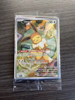 Eevee SVP#173 [Pokemon Center Stamped] Promo Card Sealed Original Packaging NEW - Image 1