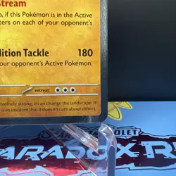 Team Rocket's Tyranitar (Pokemon Center Exclusive) 096/182 LIGHTY PLAYED - Image 3