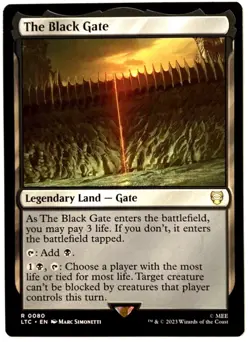 MTG The Black Gate Tales of Middle-earth Commander 80 Pack Fresh - Image 1