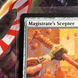 MTG Core Set 2019 M19 Magistrate's Scepter MINT - Image 2