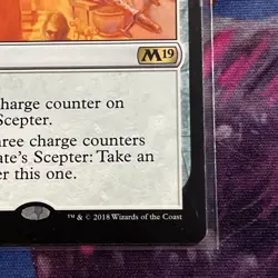 MTG Core Set 2019 M19 Magistrate's Scepter MINT - Image 4